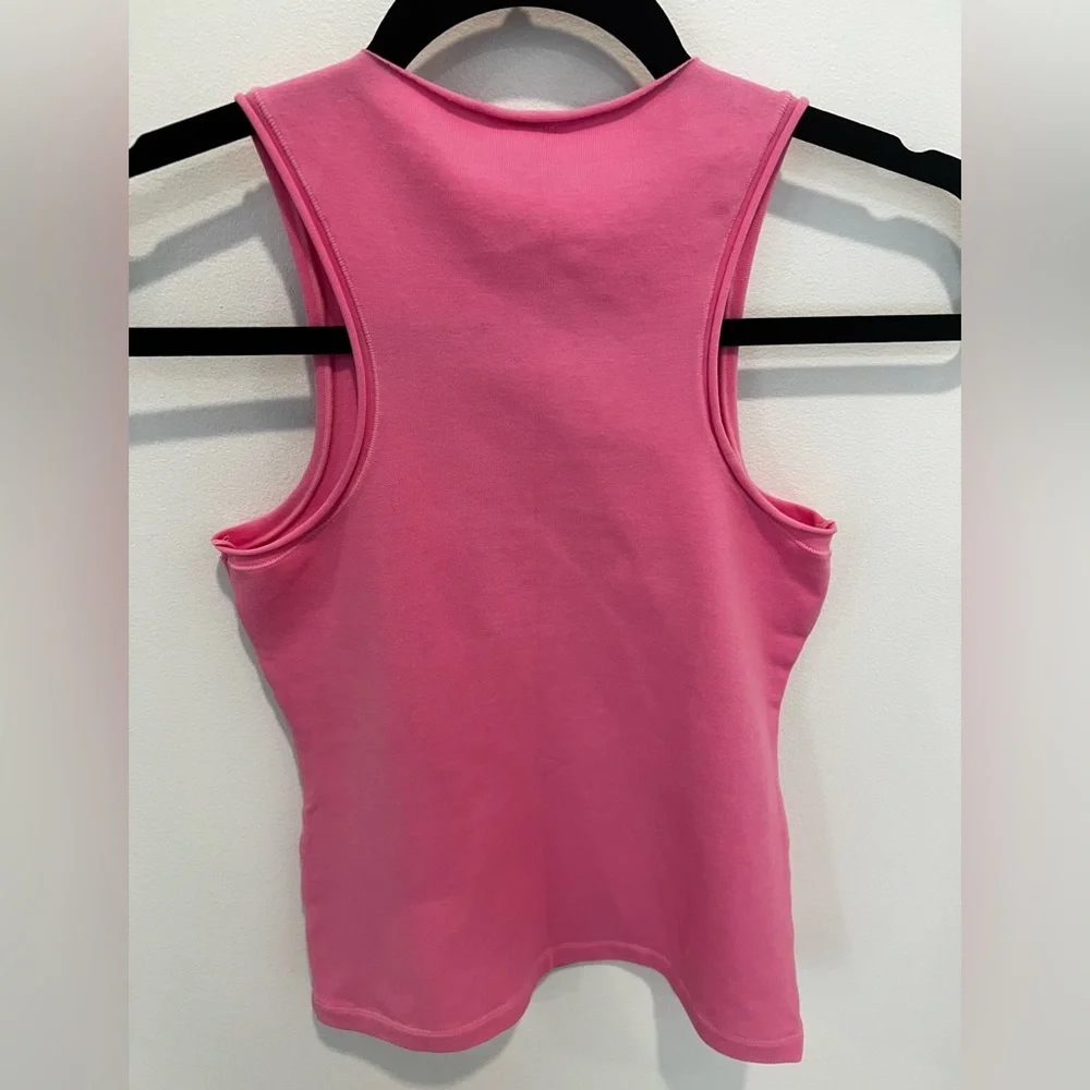 Skims Outdoor Mock Neck Tank Bubble Gum - Picture 4 of 4